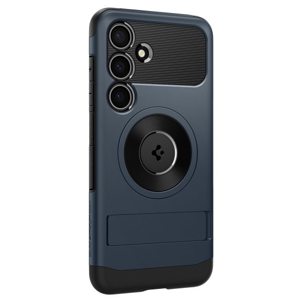 Spigen Samsung Galaxy S24 Deksel Slim Armor MagFit Metal Slate