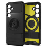 Spigen Samsung Galaxy S24 Deksel Slim Armor MagFit Svart