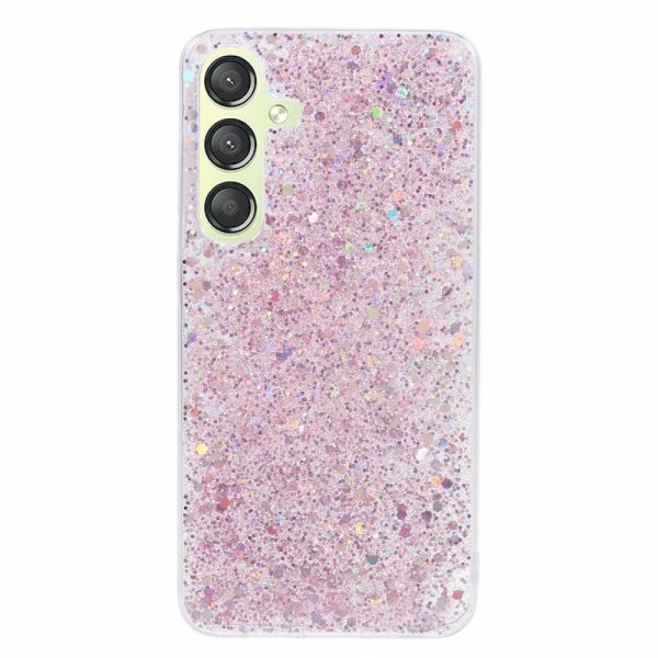 Nordic Covers Samsung Galaxy S24 Deksel Sparkle Series Blossom Pink
