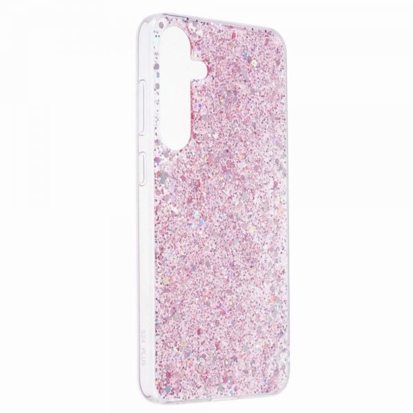Nordic Covers Samsung Galaxy S24 Deksel Sparkle Series Blossom Pink