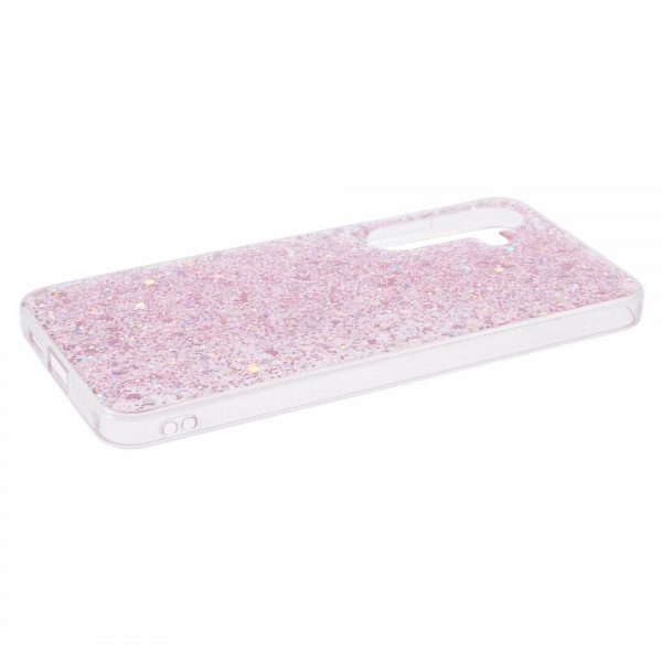 Nordic Covers Samsung Galaxy S24 Deksel Sparkle Series Blossom Pink