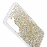 Nordic Covers Samsung Galaxy S24 Deksel Sparkle Series Citrine Gold