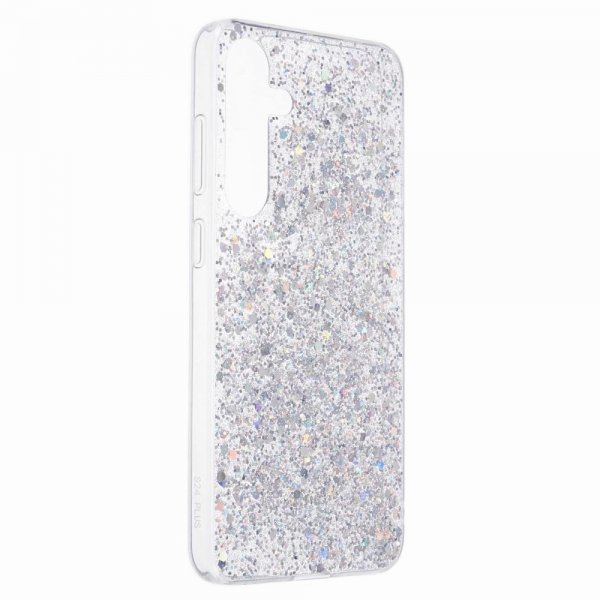 Nordic Covers Samsung Galaxy S24 Deksel Sparkle Series Stardust Silver