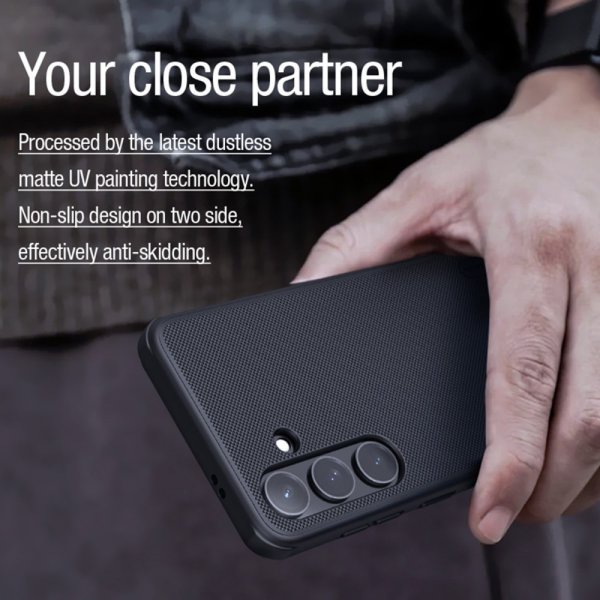 Nillkin Samsung Galaxy S24 Deksel Super Frosted Shield Pro MagSafe Svart