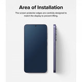 Ringke Samsung Galaxy S24 Skjermbeskytter Easy Slide 2-pakning