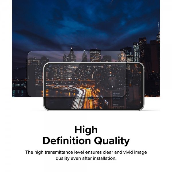 Ringke Samsung Galaxy S24 Skjermbeskytter Easy Slide 2-pakning