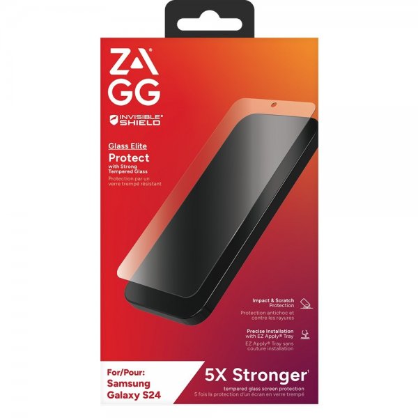 Zagg InvisibleShield Samsung Galaxy S24 Skjermbeskytter Glass Elite