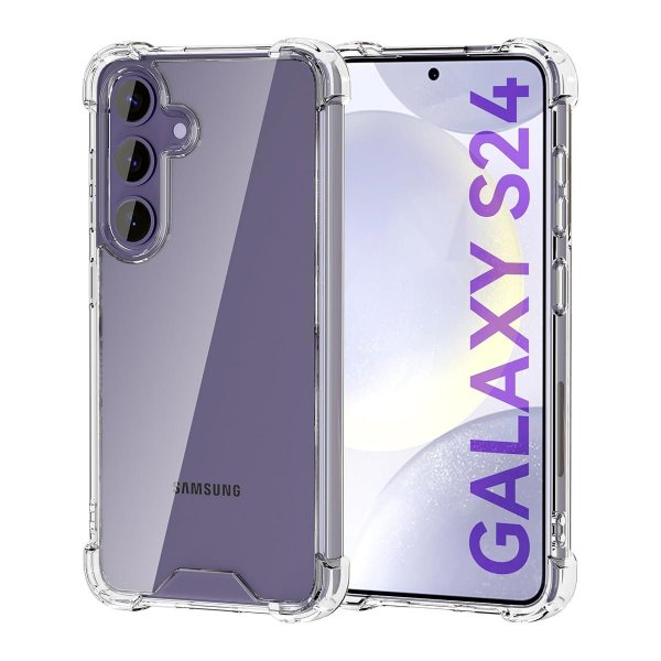 Samsung Galaxy S24 Deksel Støtsikker Transparent