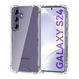 Samsung Galaxy S24 Deksel Støtsikker Transparent