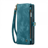 CaseMe Samsung Galaxy S24 Ultra Etui 008 Series Avtakbart Deksel Blå