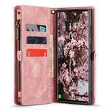 CaseMe Samsung Galaxy S24 Ultra Etui 008 Series Avtakbart Deksel Rosa