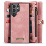 CaseMe Samsung Galaxy S24 Ultra Etui 008 Series Avtakbart Deksel Rosa