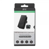 Gear Samsung Galaxy S24 Ultra Etui 3 Kortlomme Avtakbart deksel Svart
