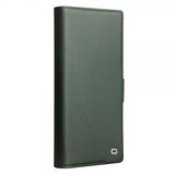 Qialino Samsung Galaxy S24 Ultra Etui Ekte Skinn Grønn