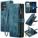 CaseMe Samsung Galaxy S24 Ultra Etui C30 Series Blå