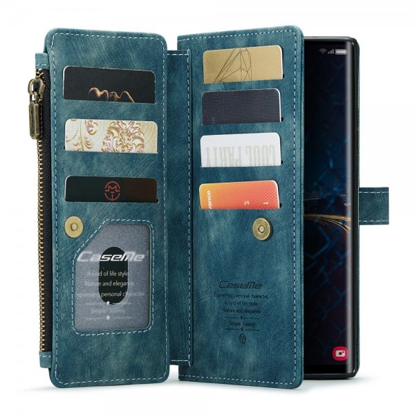 CaseMe Samsung Galaxy S24 Ultra Etui C30 Series Blå