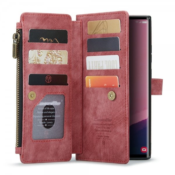 CaseMe Samsung Galaxy S24 Ultra Etui C30 Series Rød