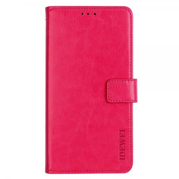 Samsung Galaxy S24 Ultra Etui Skinntekstur Magenta