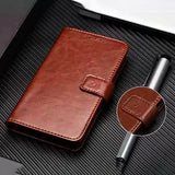 Samsung Galaxy S24 Ultra Etui Skinntekstur Rød