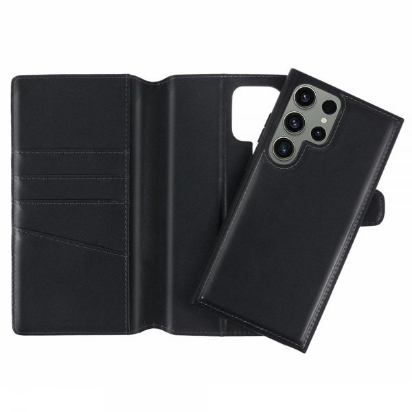 Nordic Covers Samsung Galaxy S24 Ultra Etui MagLeather Raven Black