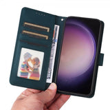 Betopnice Samsung Galaxy S24 Ultra Etui Avtagbart Deksel 005 Blå
