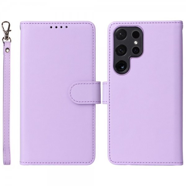 Betopnice Samsung Galaxy S24 Ultra Etui Avtagbart Deksel 005 Lilla