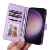 Betopnice Samsung Galaxy S24 Ultra Etui Avtagbart Deksel 005 Lilla