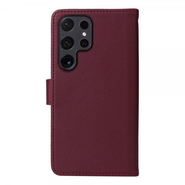 Betopnice Samsung Galaxy S24 Ultra Etui Avtagbart Deksel 005 Rød