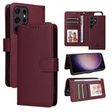 Betopnice Samsung Galaxy S24 Ultra Etui Avtagbart Deksel 005 Rød