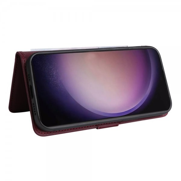 Betopnice Samsung Galaxy S24 Ultra Etui Avtagbart Deksel 005 Rød