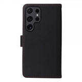 Betopnice Samsung Galaxy S24 Ultra Etui Avtagbart Deksel 005 Svart