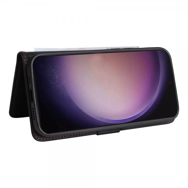 Betopnice Samsung Galaxy S24 Ultra Etui Avtagbart Deksel 005 Svart