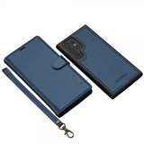 Lc.Imeeke Samsung Galaxy S24 Ultra Etui Avtagbart Deksel L2 Series MagSafe Blå