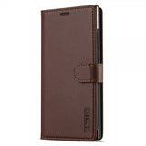 Lc.Imeeke Samsung Galaxy S24 Ultra Etui Avtagbart Deksel L2 Series MagSafe Brun