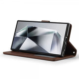 Lc.Imeeke Samsung Galaxy S24 Ultra Etui Avtagbart Deksel L2 Series MagSafe Brun