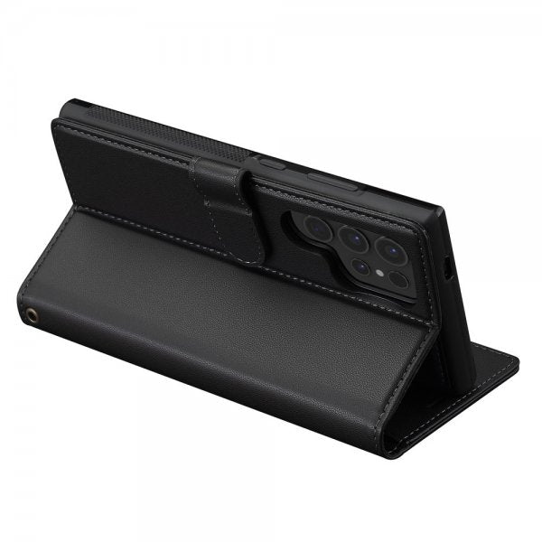 Lc.Imeeke Samsung Galaxy S24 Ultra Etui Avtagbart Deksel L2 Series MagSafe Svart