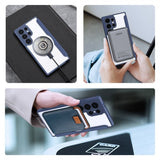 Dux Ducis Samsung Galaxy S24 Ultra Etui Skin X Pro Series Kickstand MagSafe Blå