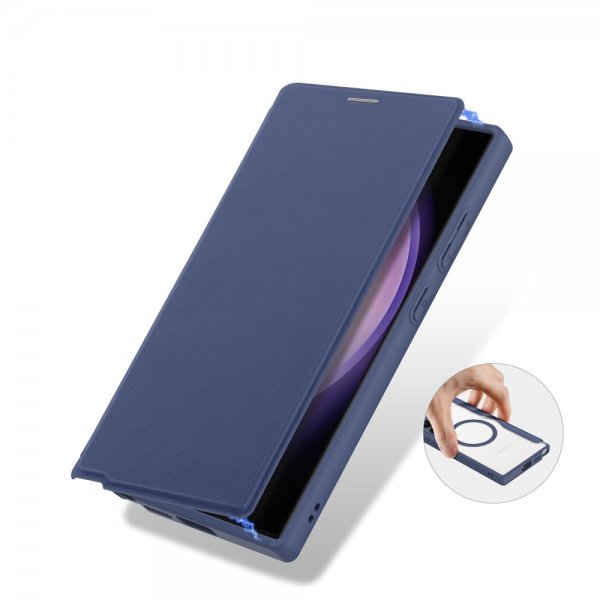 Dux Ducis Samsung Galaxy S24 Ultra Etui Skin X Pro Series MagSafe Blå