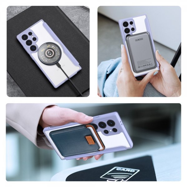 Dux Ducis Samsung Galaxy S24 Ultra Etui Skin X Pro Series MagSafe Lilla