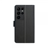 Xqisit Samsung Galaxy S24 Ultra Etui Slim Wallet Selection Svart