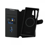 CARE by PanzerGlass Samsung Galaxy S24 Ultra Etui Tango Two-in-One Wallet MagSafe Svart