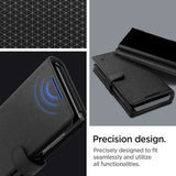 Spigen Samsung Galaxy S24 Ultra Etui Wallet S Plus Svart