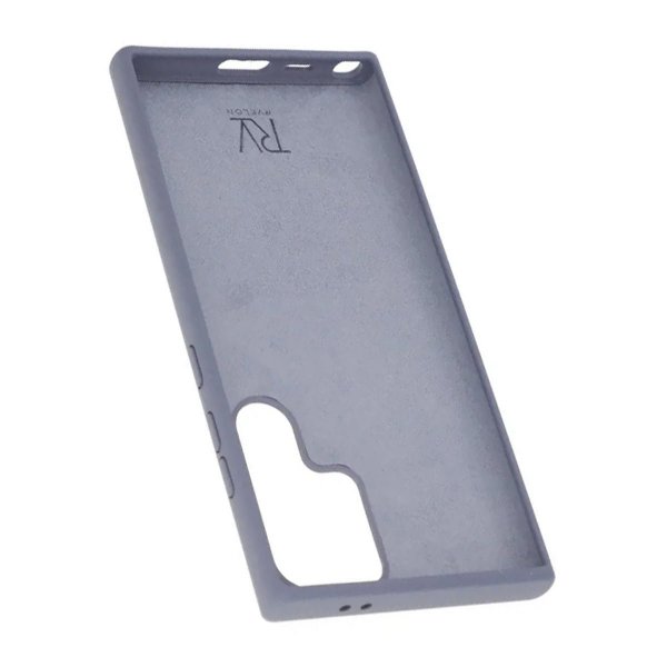 Rvelon Samsung Galaxy S24 Ultra Deksel Silikon Lilla