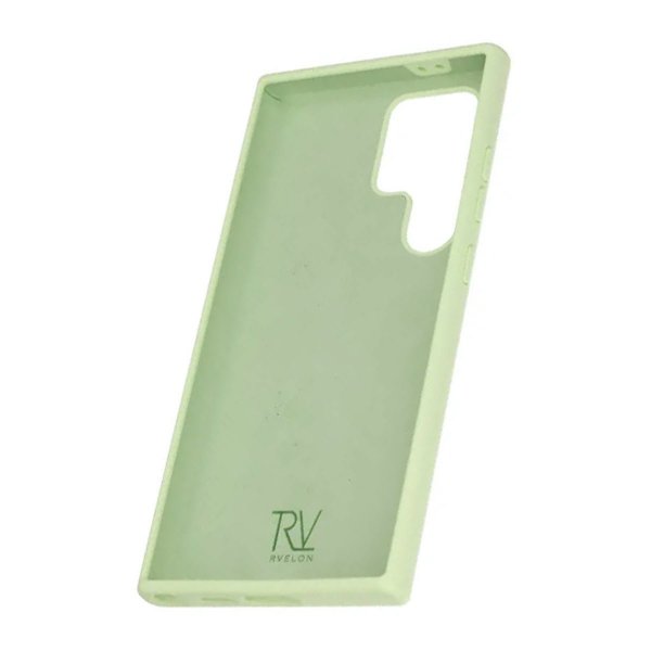 Rvelon Samsung Galaxy S24 Ultra Deksel Silikon Grønn