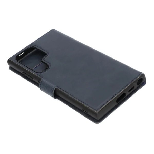 Rvelon Samsung Galaxy S24 Ultra Etui Detachable Wallet Case Blå