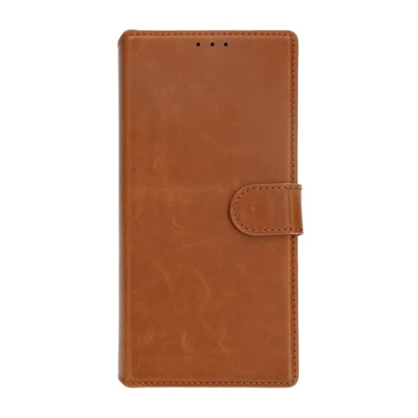 Rvelon Samsung Galaxy S24 Ultra Etui Detachable Wallet Case Brun