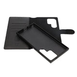 Rvelon Samsung Galaxy S24 Ultra Etui Detachable Wallet Case Svart