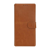 Rvelon Samsung Galaxy S24 Ultra Etui 4 Kortlomme Brun