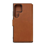 Rvelon Samsung Galaxy S24 Ultra Etui 4 Kortlomme Brun