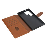 Rvelon Samsung Galaxy S24 Ultra Etui 4 Kortlomme Brun